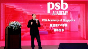 新加坡PSB学院校方代表魏小星祝贺环外留学11周年